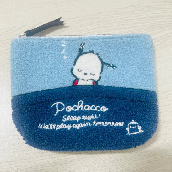 [BUNJANG] Sanrio Pochacco Sleeping Pouch (Japan Limited) / 일본 한정 잠드는 포차코 파우치