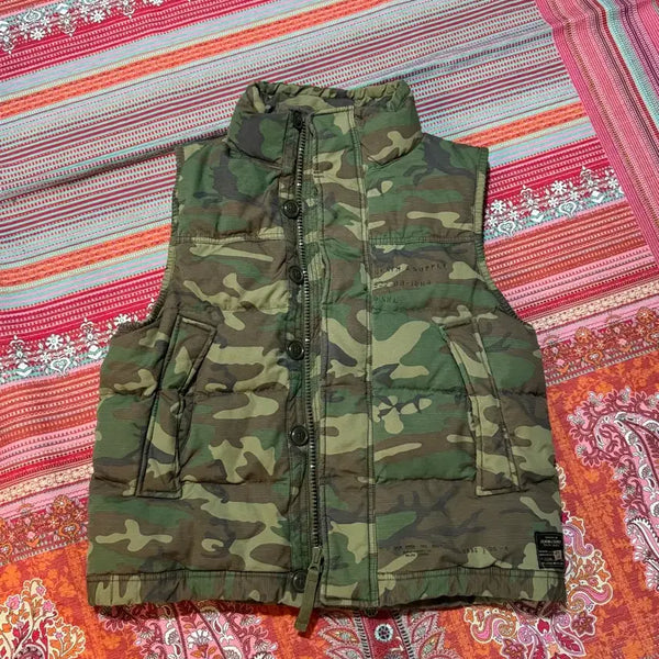 [BUNJANG] Ralph Lauren Denim & Supply Camo Padded Vest / Ralph Lauren
