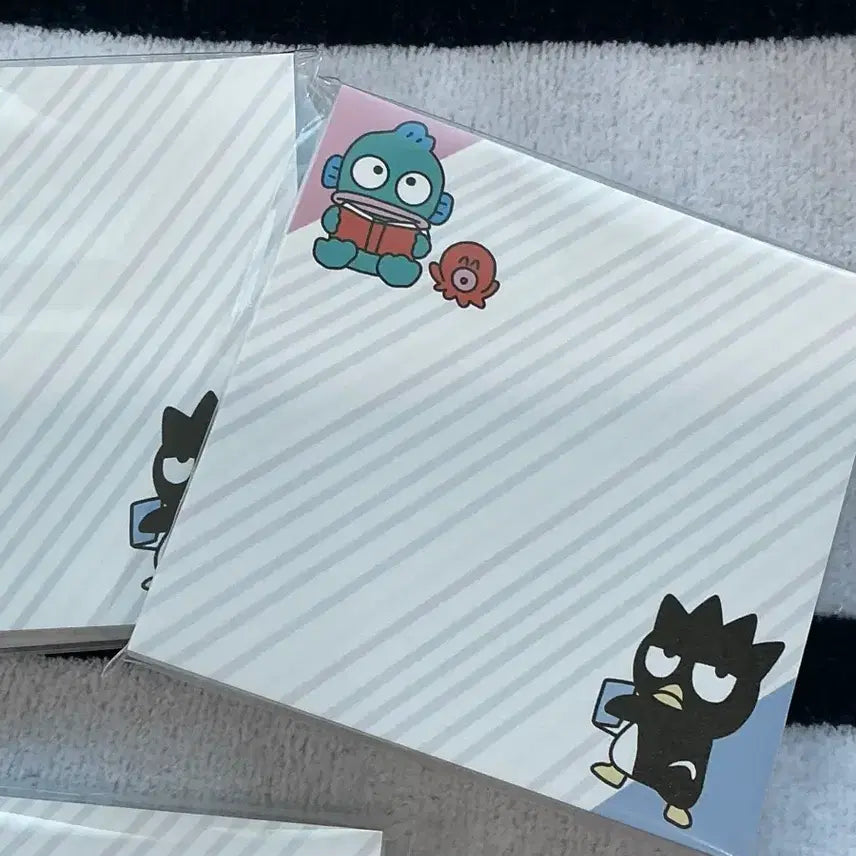 [BUNJANG] Bartz & Hankyudong Memo Pad Stickers / 바츠 한교동 떡메모지 떡메 문구 다꾸 포용