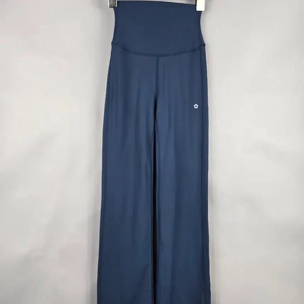 [BUNJANG] Mulawear Women's Flare Pants Leggings Navy / [무료배송]뮬라웨어 2 여성 플레어 팬츠 레깅스 네이비 요가 필라테스