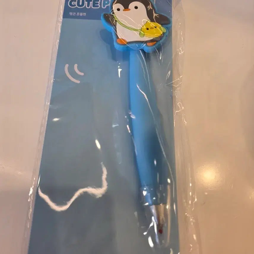 [BUNJANG] Everland Penguin Shake Pen (New, Unsealed) / (새상품, 미개봉) 에버랜드 펭귄 흔들펜