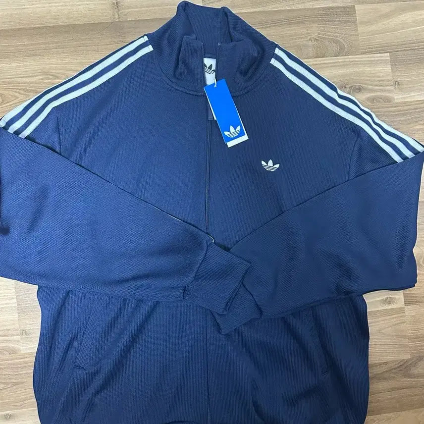 [BUNJANG] Adidas Firebird Knit Track Top 3XL Navy / (새상품)아디다스 파이어버드 니트 트랙탑 3XL