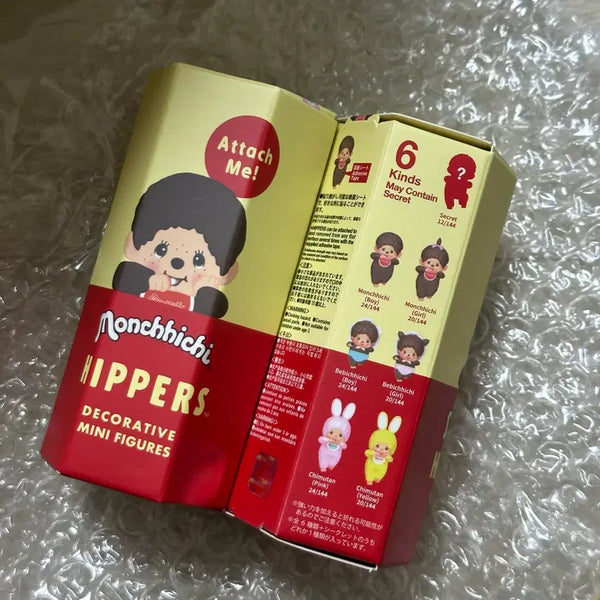 [BUNJANG] Monchhichi Chimutan Pink & Yellow Sealed Plush Set / 몬치치 히퍼 치무탄 핑크 옐로우
