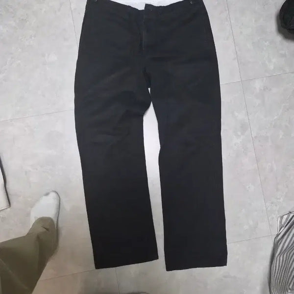 [BUNJANG] Bizbeam Black Cotton Pants Mens / 비즈빔 블랙 면바지 남성 바지