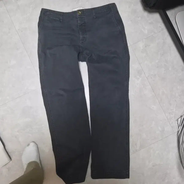 [BUNJANG] Bizbeam Black Cotton Pants Men's / 비즈빔 검정색 면바지 팬츠 남성용