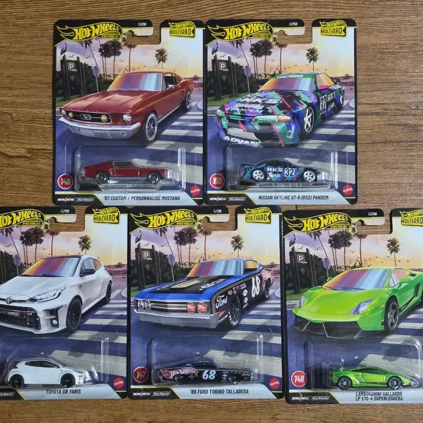 [BUNJANG] Hot Wheels Premium 2026 Boulevard Mix 2 Diecast / 핫휠 프리미엄 2026 Boulevard Mix 2 다이캐스트