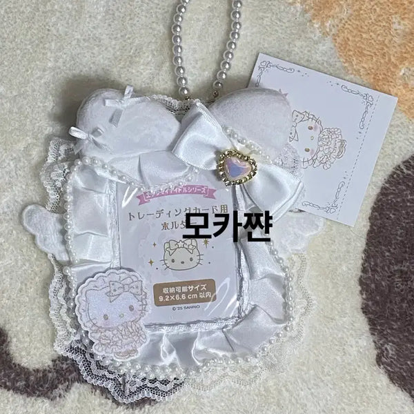 [BUNJANG] Sanrio Hello Kitty Pure White Angel Photocard Holder / 산리오 순백천사 헬로키티 포카 홀더 미사용 새상품