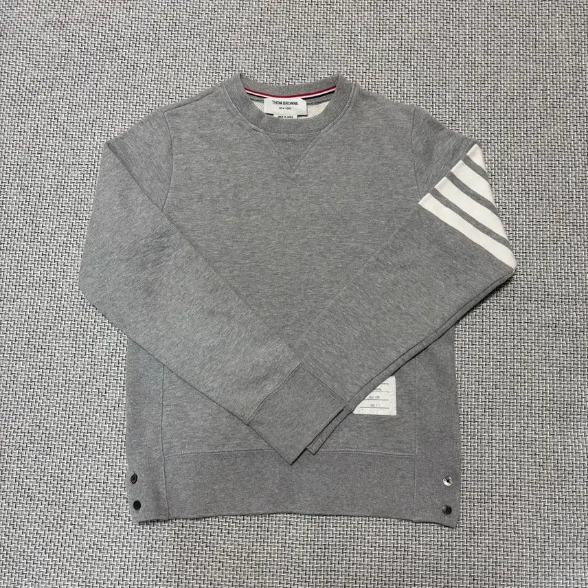 [BUNJANG] Thom Browne 4-Bar Sweatshirt - Size 0 / [0 Size/감정서] 톰브라운 4선 맨투맨