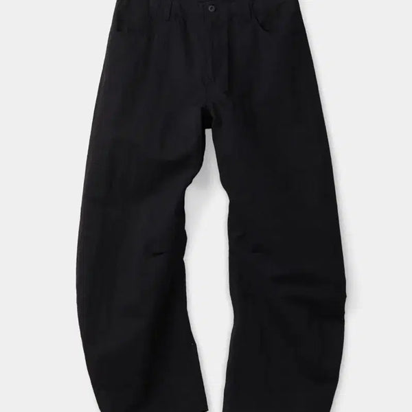 [BUNJANG] Coour 26SS Deep Curved Cotton Blend Pants (Black) L / 쿠어 26ss 딥 커브드 코튼 블렌드 팬츠 (블랙) L사이즈 팝니다