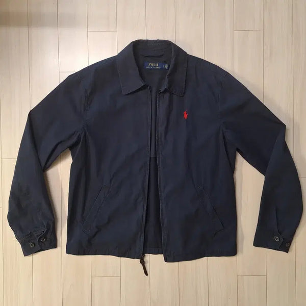 [BUNJANG] Polo Ralph Lauren Harrington Jacket (Navy/Red Pony) - Size M / [M] 폴로 랄프로렌/헤링턴자켓/블루종/스윙탑/바라쿠다/베드포드자켓