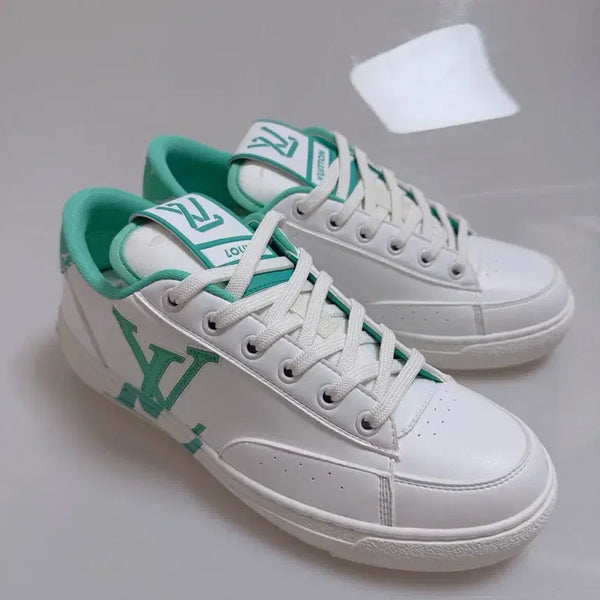 [BUNJANG] Louis Vuitton Charlie Sneakers Mint White Size 38 / (정품 새상품)루이비통 찰리 스니커즈 38 (240 정도)