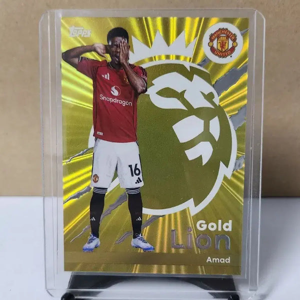 [BUNJANG] Topps Premier League Ahmad Gold Lion Soccer Card / 탑스 프리미어리그 아마드 골드 라이언 축구카드