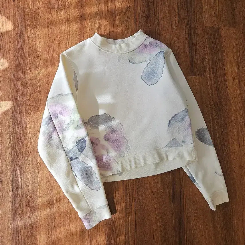 [BUNJANG] Acne Studios Beta Print Floral Sweatshirt / 아크네 스튜디오 베타 프린트 프로럴 맨투맨