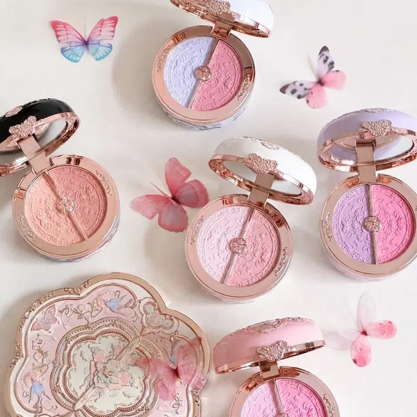 [BUNJANG] Flower Knows Butterfly Cloud Collection Blusher / 플라워노즈 버터플라이 클라우드 콜렉션 블러셔