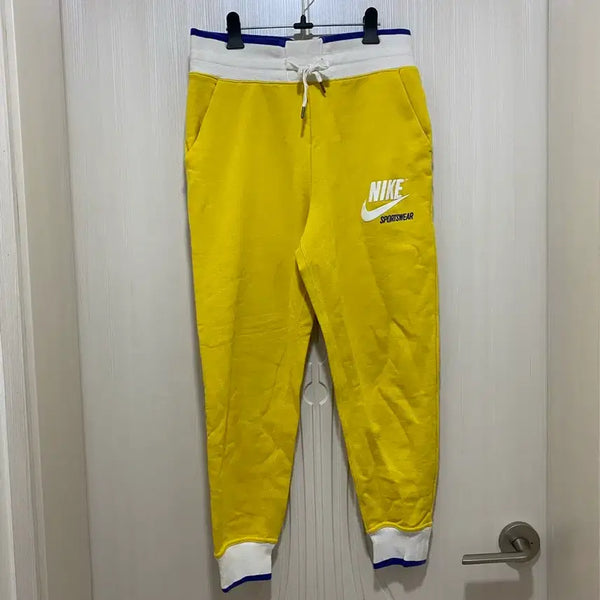 [BUNJANG] Nike Yellow Jogger Pants / 나이키 옐로우 조거팬츠