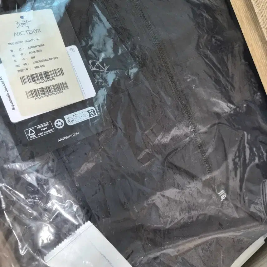 [BUNJANG] Arc'teryx Squamish Jacket Men's Black SS26 / 아크테릭스 정품 남성 26ss 스쿼미시  자켓 블랙 새제품