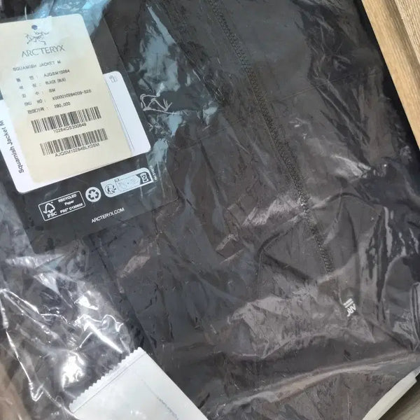 [BUNJANG] Arc'teryx Squamish Jacket Men's Black SS26 / 아크테릭스 정품 남성 26ss 스쿼미시  자켓 블랙 새제품