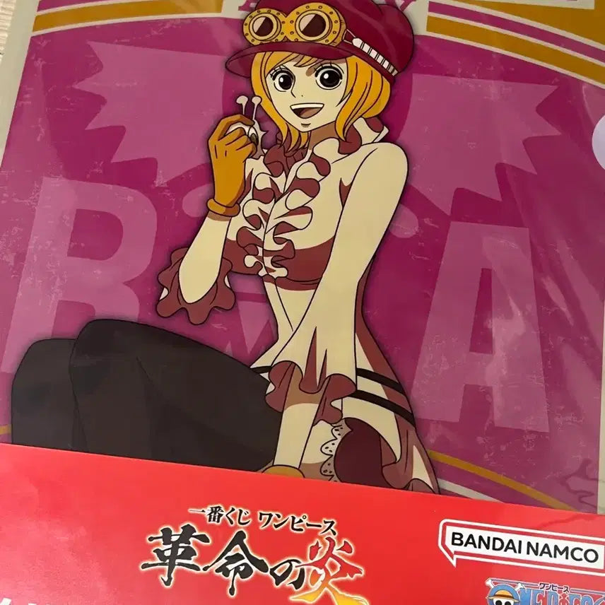[BUNJANG] Bandai One Piece Koala Clear File & Sticker Set / 반다이 원피스 코알라 클리어파일 스티커 세트