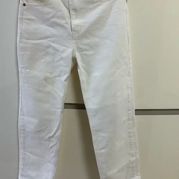 [BUNJANG] Mone Market Claire White Denim Jeans (Size M) / 모네마켓 mone 클레어 화이트 데님 M사이즈