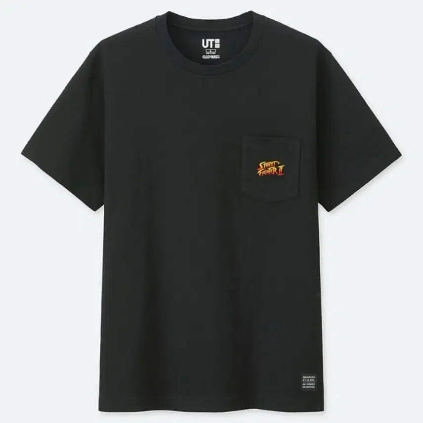 [BUNJANG] Uniqlo UT Street Fighter 2 Graphic T-Shirt Black / 유니클로 UT 스트리트파이터2 반팔 티셔츠 블랙 팝니다