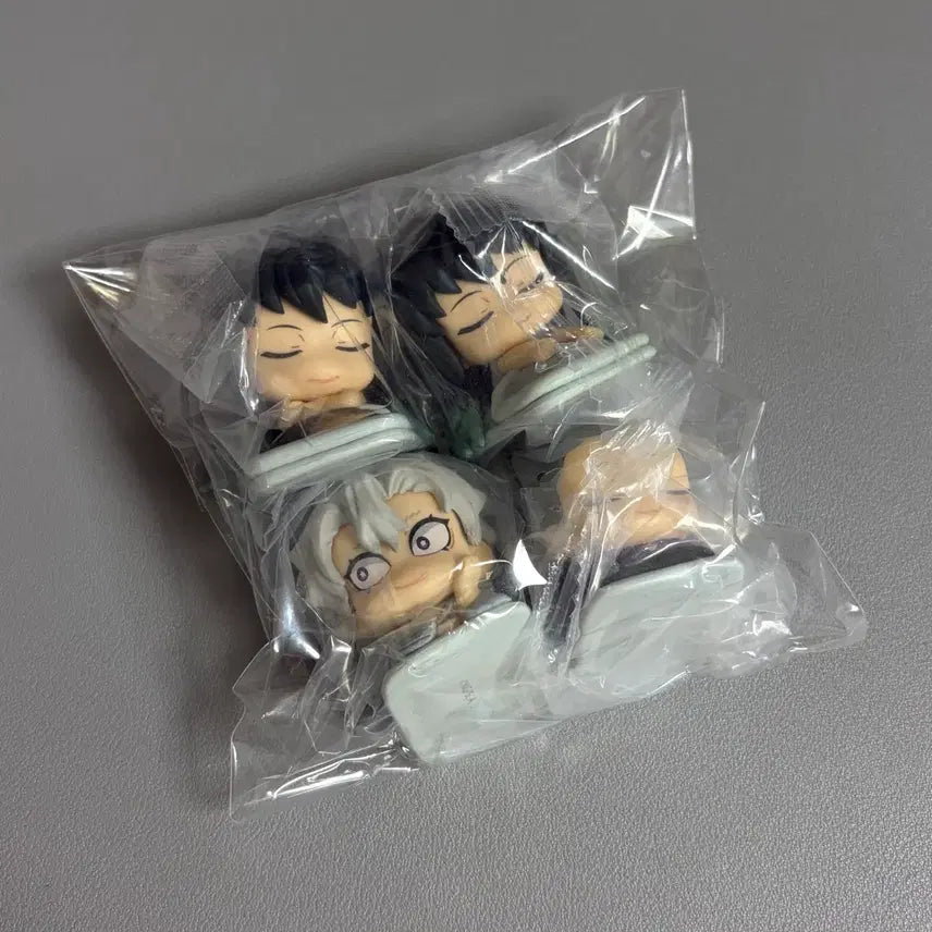 [BUNJANG] Demon Slayer Onemutan Muichiro Sanemi Gacha Figure Bundle Set (Sealed) / 일괄 미개봉 | 귀멸의 칼날 오네무탄 무이치로 사네미 가챠 피규어 귀칼