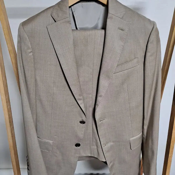 [BUNJANG] Loro Piana Banheart Spring/Autumn Beige Suit Set-up / 로로피아나 반하트 춘추 베이지 정장셋업