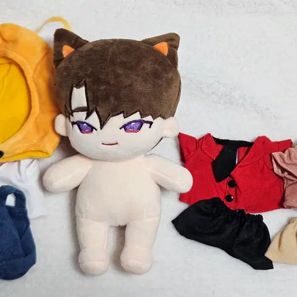 [BUNJANG] SEVENTEEN Wonwoo Woncat 15cm Doll / 세븐틴굿즈 원우 인형 양도 전원우 세븐틴인형 svt seventeen