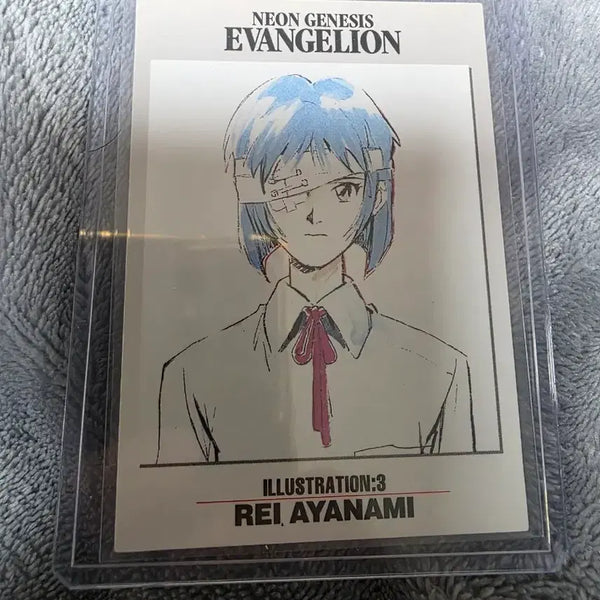 [BUNJANG] Evangelion Ayanami Rei Illustration Card #3 / 에반게리온 아야나미 레이 일러스트 카드