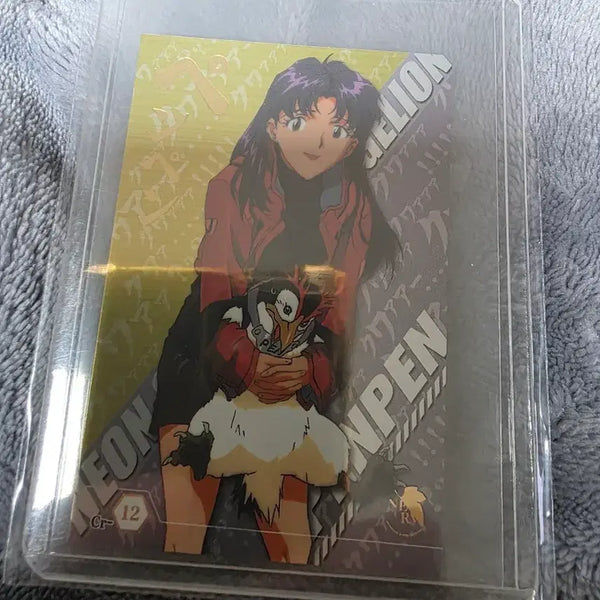 [BUNJANG] Evangelion Misato Pen Pen Card / 에반게리온 미사토 펜펜 카드