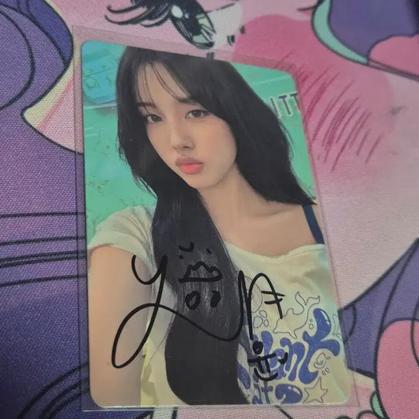 [BUNJANG] STAYC Yoon Signed Photocard / 오늘만8)스테이씨 윤/심자윤 불후의명곡 서스페 아원잇 공방 싸인포카