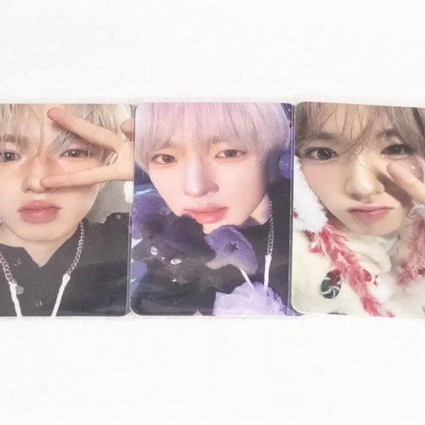 [BUNJANG] NCT WISH O₂O Sakuya Bundle Set Photocards (T.T, Achu, Anteros) / 엔시티위시 오투럽 사쿠야 포카 일괄 티티, 아츄, 안테로스