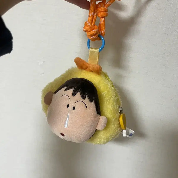 [BUNJANG] Ggumi Maenggu Shrimp Tempura Pouch Keychain / 맹구 새우튀김 파우치 키링