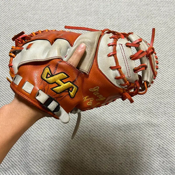 [BUNJANG] Hatakeyama Pro M2 Catcher's Mitt / 하타케야마 pro m2 포수미트 급처!!!