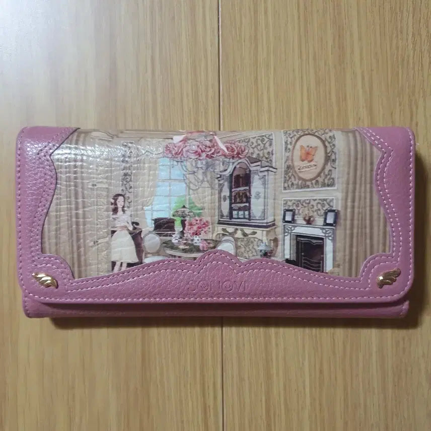 [BUNJANG] Sonovi Pink Long Wallet / SONOVI 핑크 장지갑