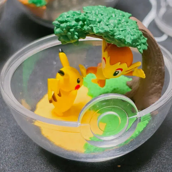 [BUNJANG] Pokémon Terrarium Remement Figure Pikachu, Scorbunny / 포켓몬스터 테라리움 리멘트 피규어 피카츄 불꽃숭이