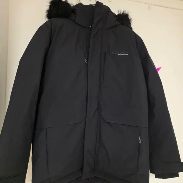 [BUNJANG] Columbia Mountain Hooded Parka Goose Down Jacket XL / 컬럼비아 마운틴 후드 파카 구스 다운 자켓