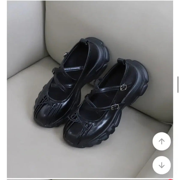 [BUNJANG] Platform Mary Jane Sneakers / (새상품 배송비포함) 어글리 메리제인 통굽 스니커즈