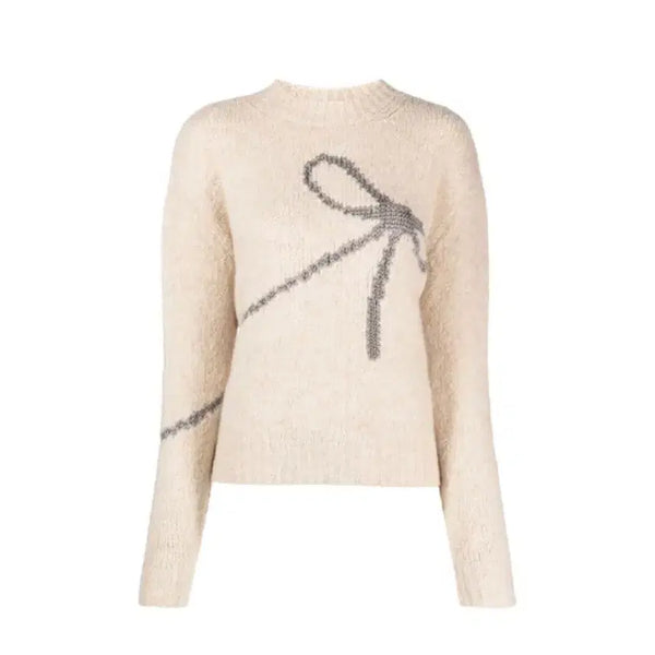 [BUNJANG] Paloma Wool Tana Crew Neck Sweater Ecru M / 팔로마울 TANA 스웨터 니트 에크루
