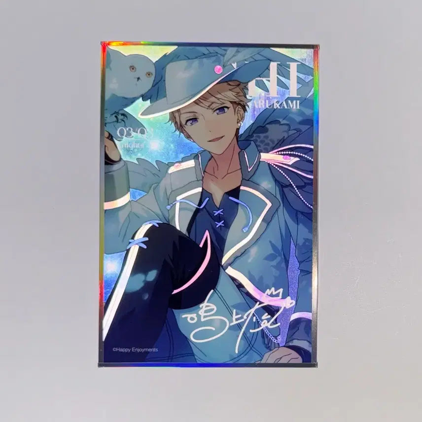[BUNJANG] Ensemble Stars Narukami Arashi Exclusive Shikishi / 앙스타 나루카미 아라시 색지 오프라인 한정