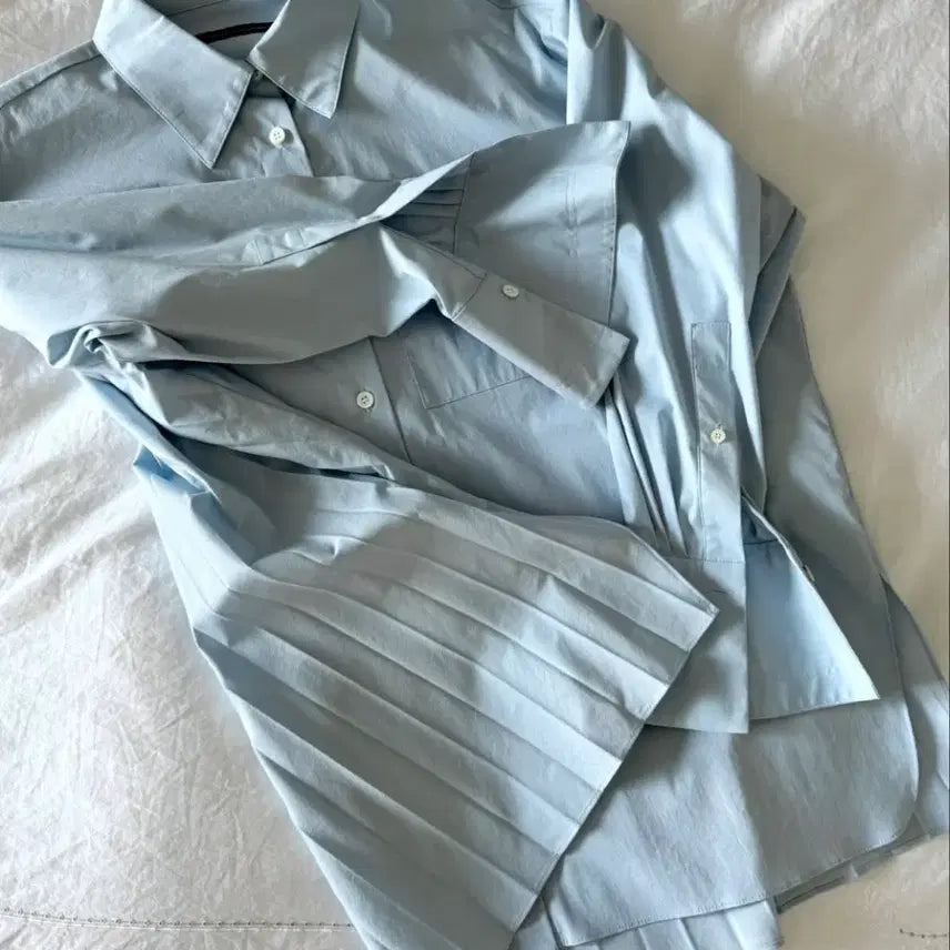 [BUNJANG] 아이잗바바 Collection Blue Shirt / 아이잗바바 컬렉션 블루 셔츠