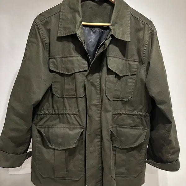 [BUNJANG] Lont Safari Hunting Field Jacket Khaki / 론트 사파리 헌팅 야상 자켓 007 카키