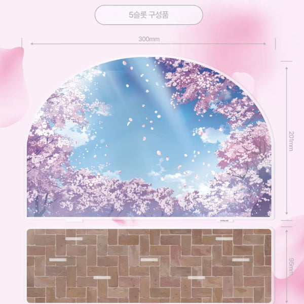 [BUNJANG] Stellive 5 Slot Diorama Acrylic Bom-bit Date / 스텔라이브 5 슬롯 디오라마 아크릴봄빛데이트