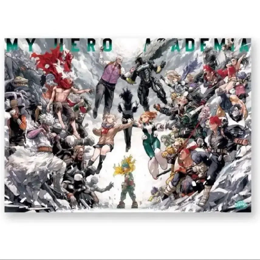 [BUNJANG] My Hero Academia Key Visual Poster / 택포8) 나히아 원화전 키비주얼 포스터