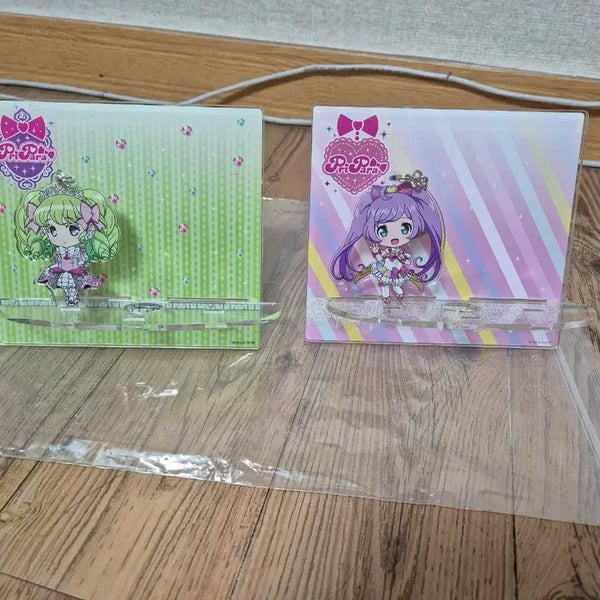 [BUNJANG] Pripara Lala & Faruru Acrylic Stand Set / 프리파라 라라 파루루 아크릴 스탠드 일괄
