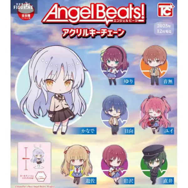 [BUNJANG] Angel Beats! Yusa Acrylic Keychain & Stand / 엔젤비트 아크릴 키체인 유사 가챠 스탠드