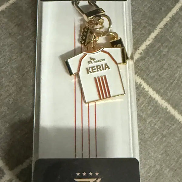 [BUNJANG] T1 Keria 4-Star Uniform Keychain / [미개봉] 케리아 4성 유니폼 키링
