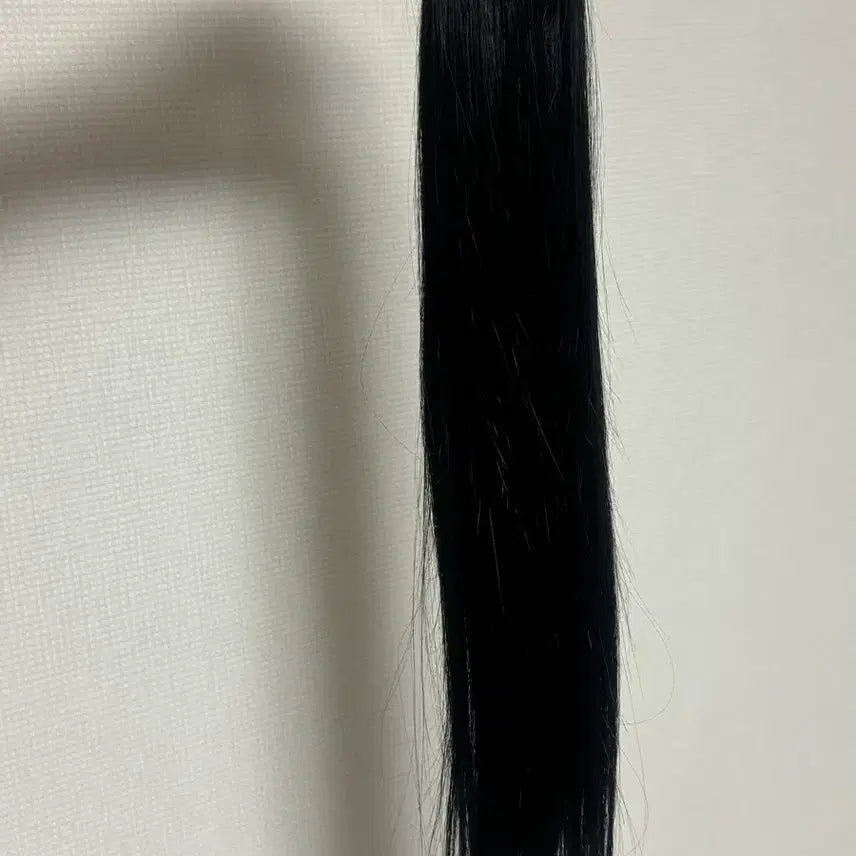 [BUNJANG] 20-inch Natural Remy Hair Tape-In Extensions - Black, 56 Pieces / 노팁 붙임머리 20인치 천연생모 블랙 56피스 112가닥