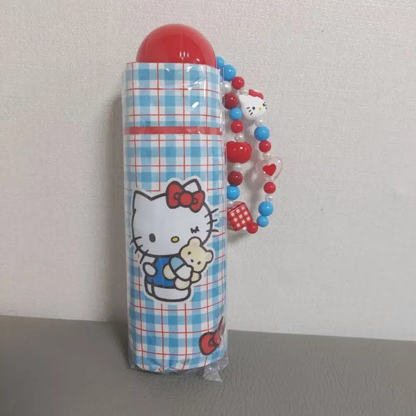 [BUNJANG] Hello Kitty Umbrella + Keyring Set / {새상품} 헬로키티 우산 + 키링 세트 키티우산 휴대용우산