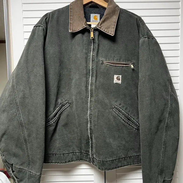 [BUNJANG] Carhartt Detroit J97 MOS Moss Green Jacket / [XL] 칼하트 디트로이트 J97 MOS 모스 그린