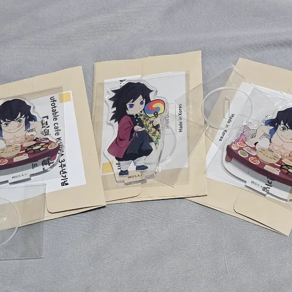 [BUNJANG] Ufotable Demon Slayer 3rd Anniversary Acrylic Standee - Giyu & Inosuke / 귀멸의칼날 귀칼 유포테이블 3주년 아크릴 기유 이노스케